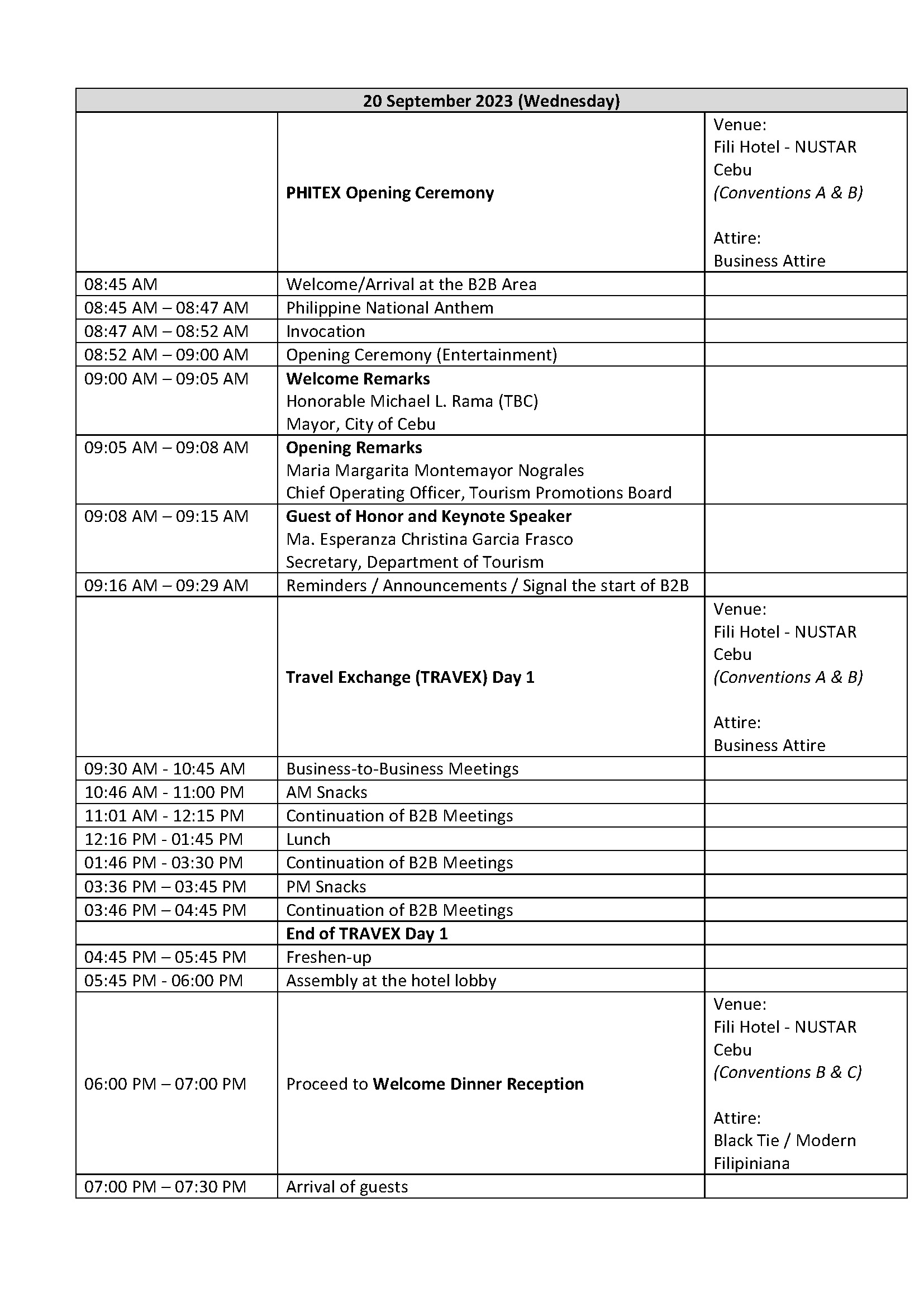 Philippine Travel Exchange (PHITEX) 2023 | PHITEX