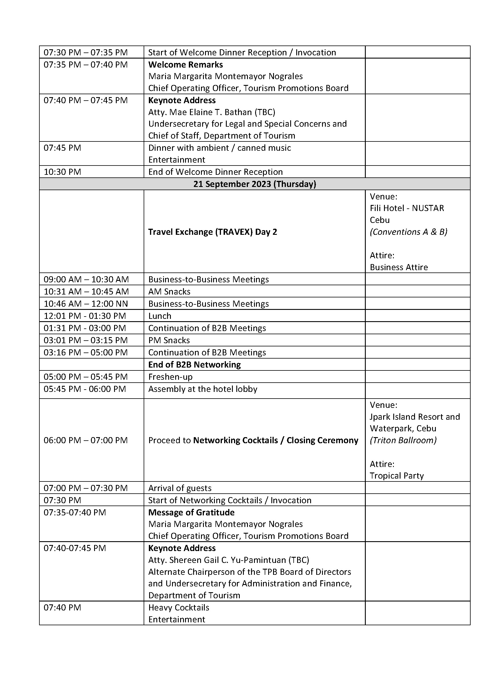 Philippine Travel Exchange (PHITEX) 2023 | PHITEX